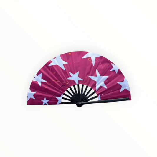 STAR GIRL- Rave Hand Fan