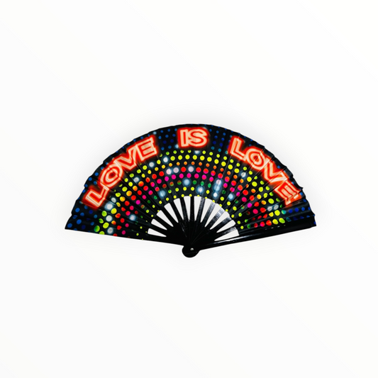 UV PRINTED - Rave Hand Fan