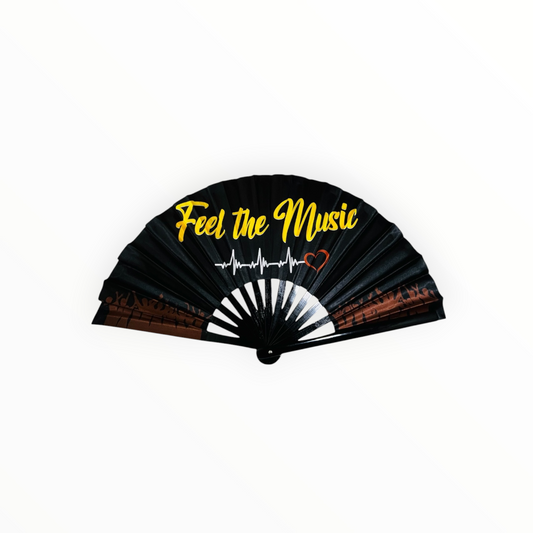 UV PRINTED- Rave Hand Fan