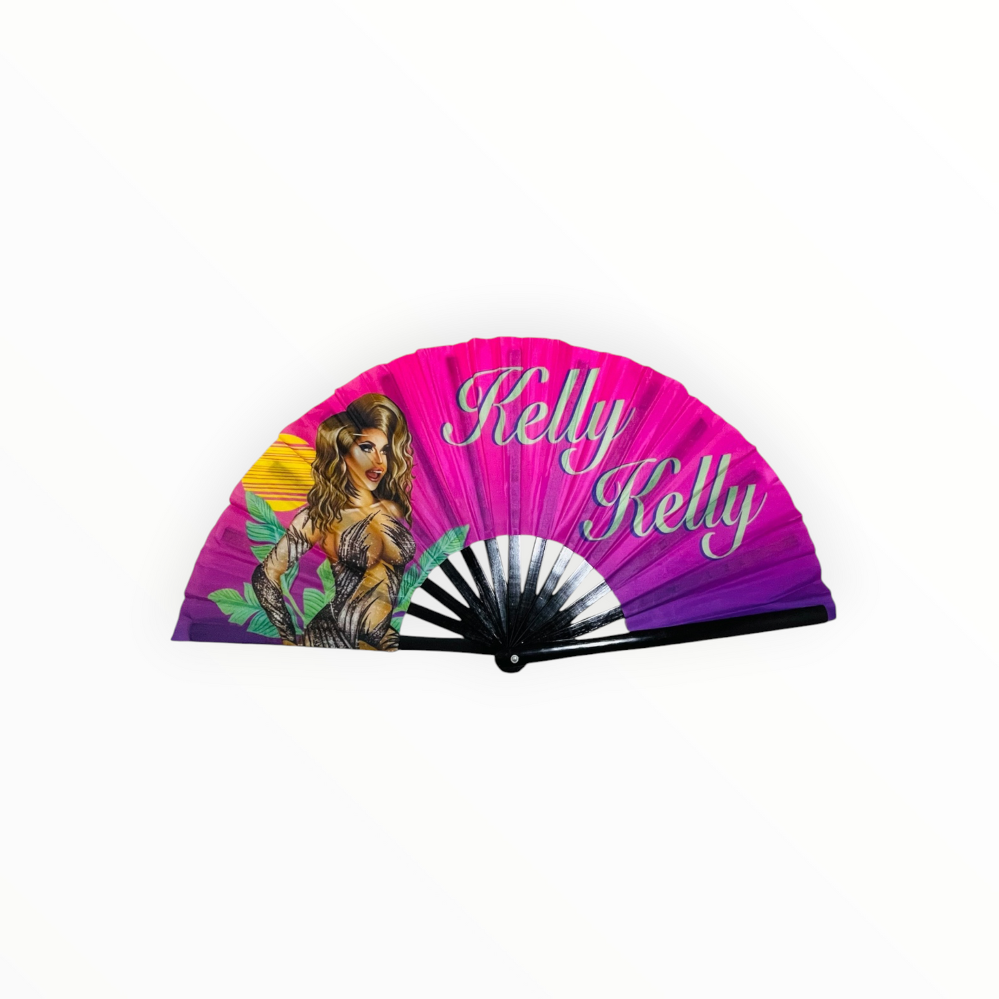 CUSTOMIZED UV PRINTED- Rave Hand Fan